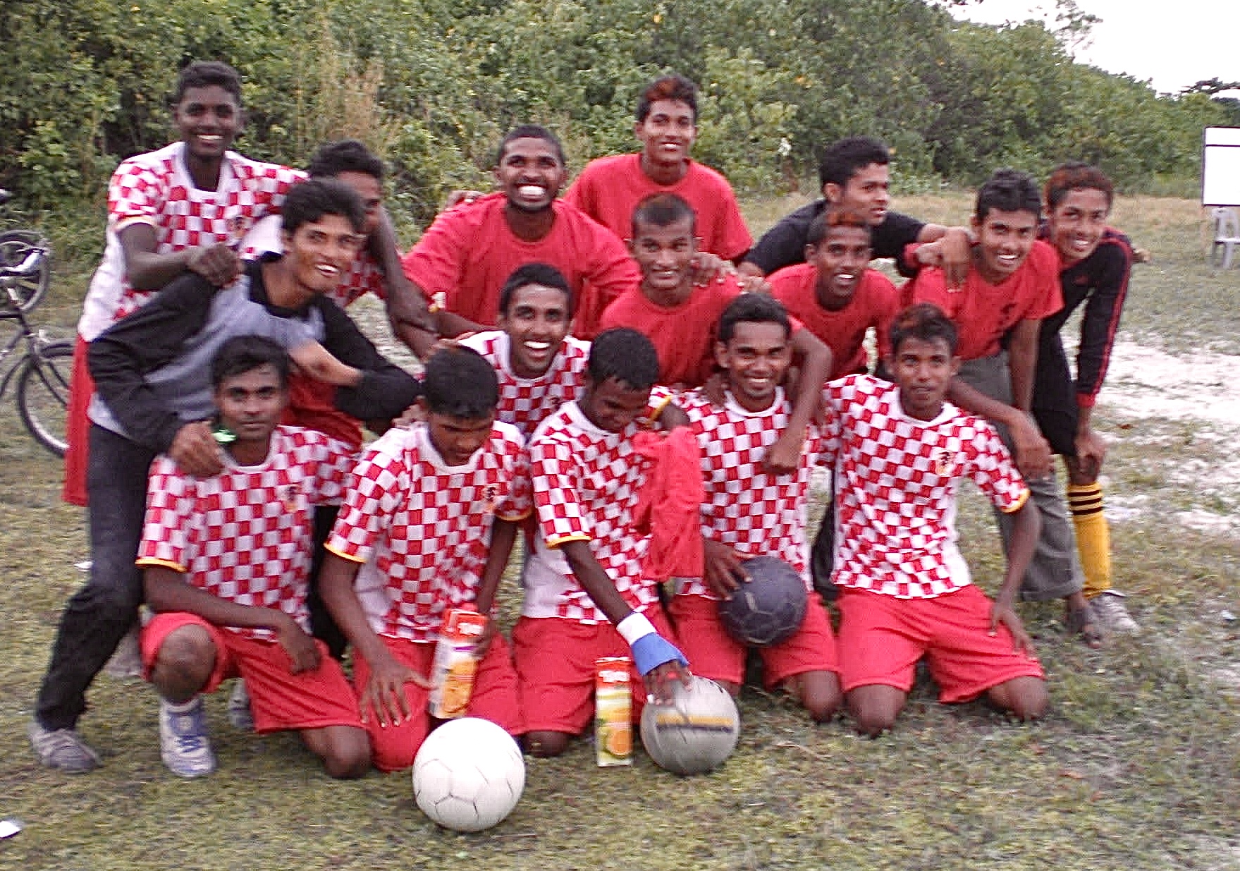 The Comets squad during the early 2000